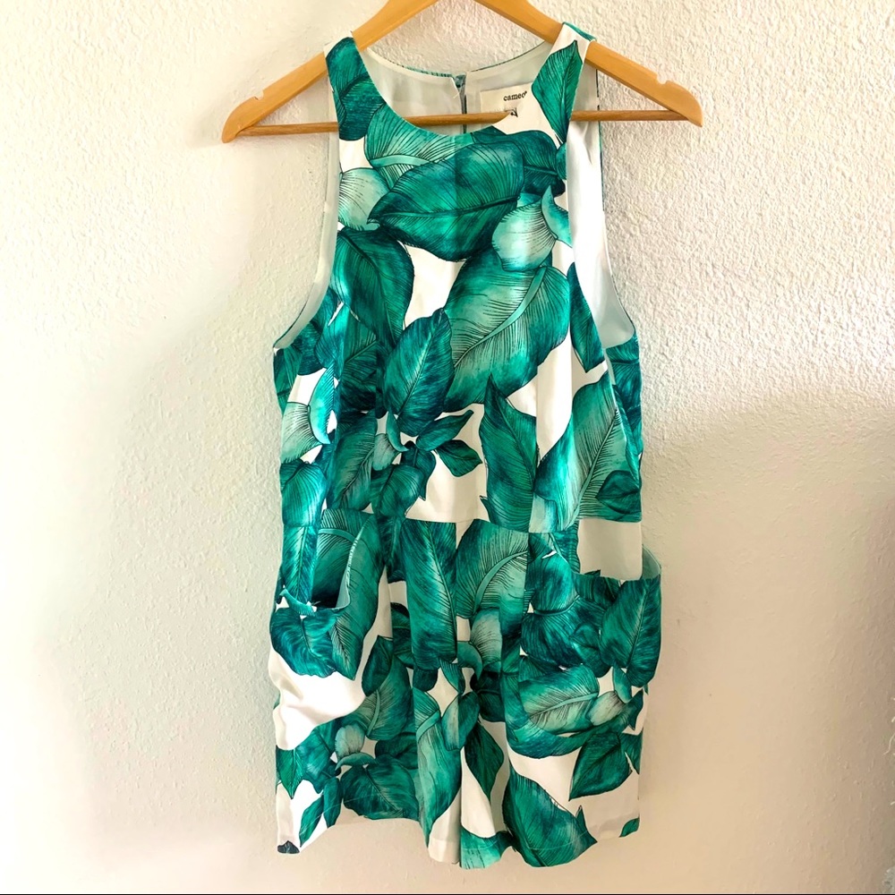 Tropical leaves romper